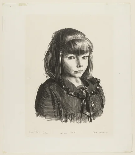 Jean by George Bellows, print, 1923
