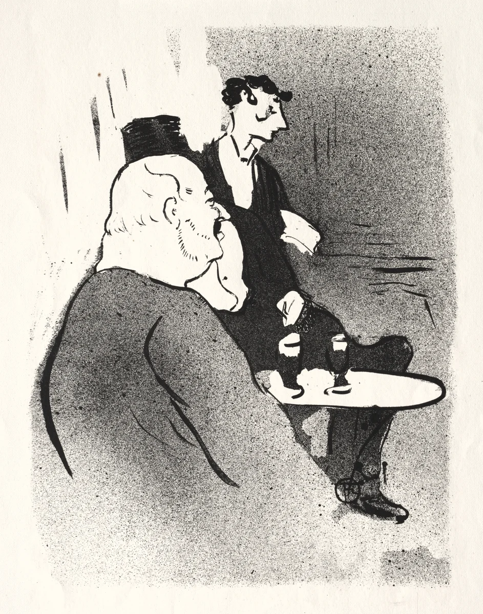 Ducarre aux ambassadeurs by Henri de Toulouse-Lautrec, print, 1893