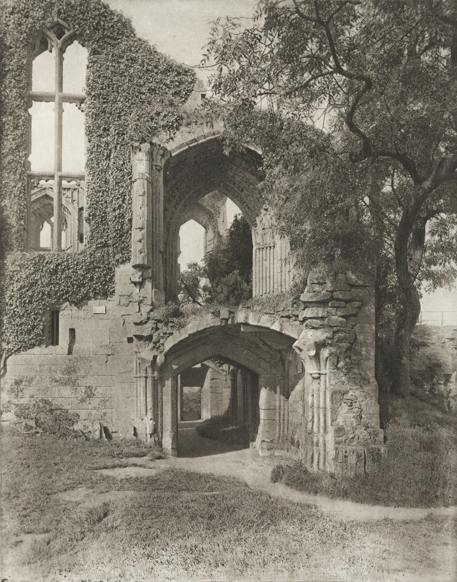 Entrance to the Banquet Hall by James Leon Williams, photograph, 1891