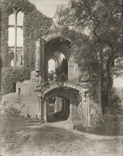 Entrance to the Banquet Hall by James Leon Williams, photograph, 1891