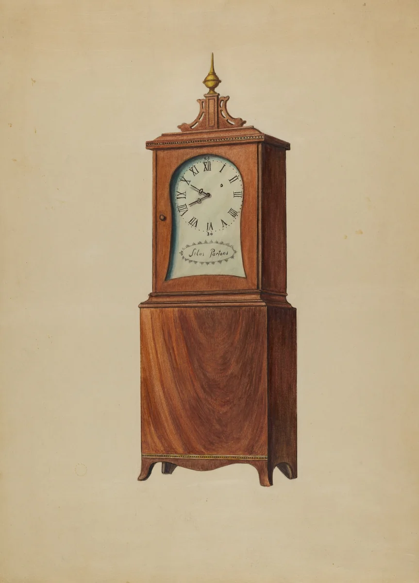 Shelf Clock by Bernard Gussow
Lorenz Rothkranz, index of american design, 1938