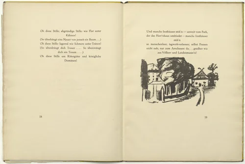 Untitled (in-text plate, page 19) from Die Samländische Ode (The Samland Ode) by Max Pechstein, illustrated book, 1918
