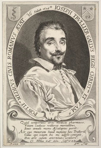Joseph Trullier by Claude Mellan, print, 1626