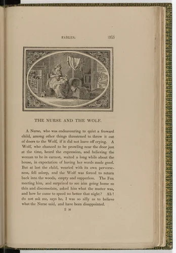 Headpiece (page 265) from The Fables of Aesop by Thomas Bewick, illustrated book, 1818