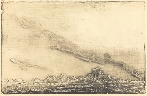 Saint Guenole by Pierre Roche, print, 1855-1922