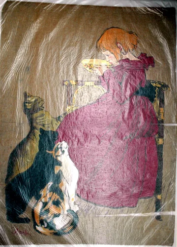 Pure Sterilized Milk from the Vingeanne Region by Théophile Alexandre Steinlen, print, 1894-1896