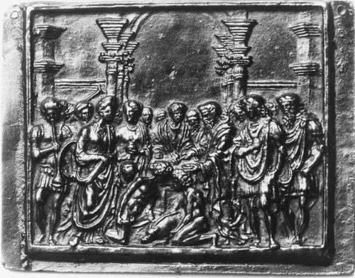 The Sacrifice of a Swine by Andrea Briosco, metalwork, 1500-1515