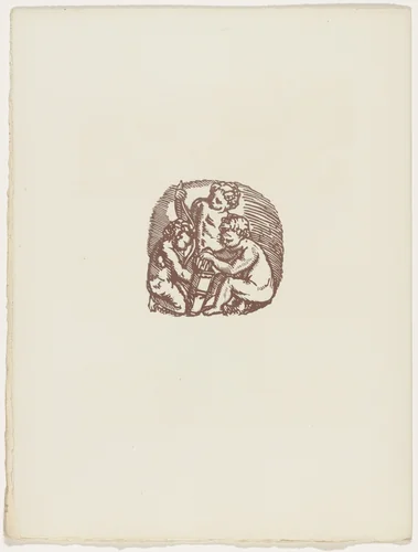 Vignette (folio 44 verso) from Les Amours (The Loves) by Émile Bernard, illustrated book, 1915