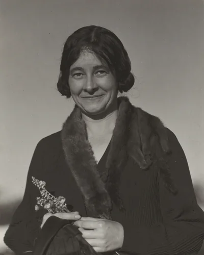 Ida O'Keeffe by Alfred Stieglitz, photograph, 1924
