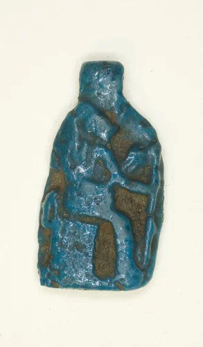 Amulet of the Goddess Bastet by Egyptian, metalwork, -1070--656