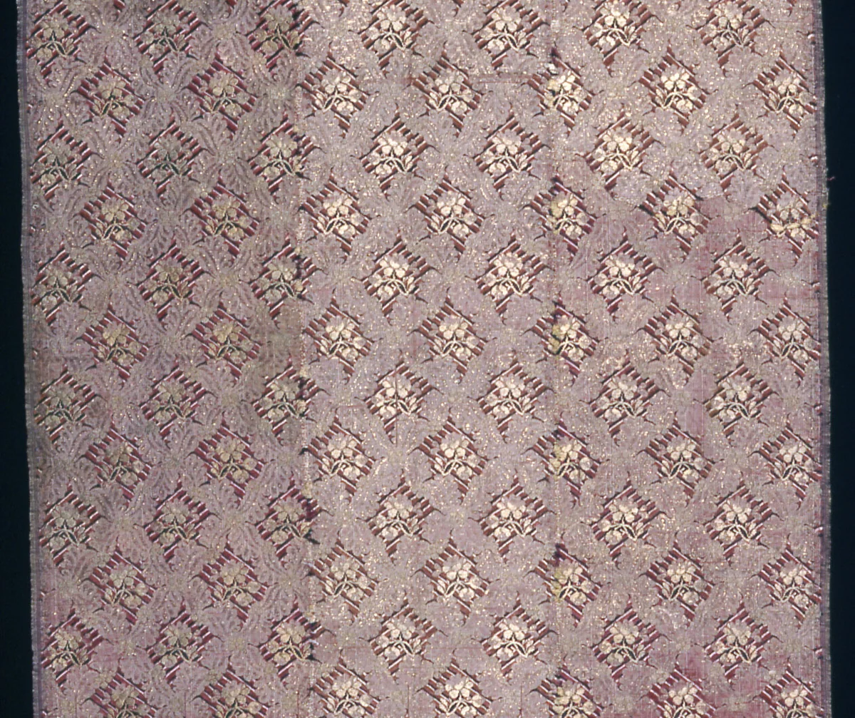 Panel by France, textile, 1770-1790