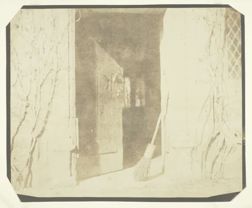 The Soliloquy of the Broom by William Henry Fox Talbot, photograph, 1843