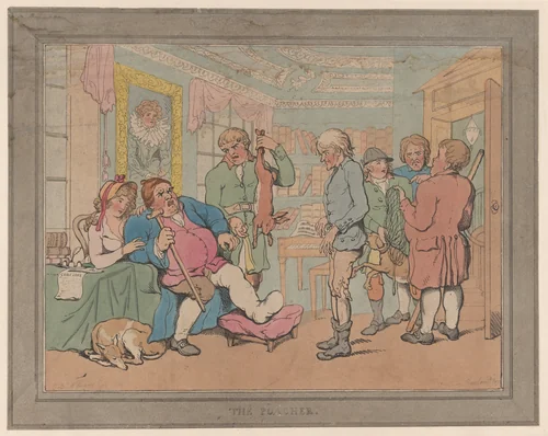 The Poacher by Thomas Rowlandson, print, 1806