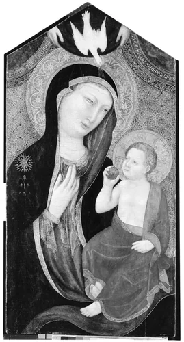 Madonna and Child by Lippo di Benivieni, painting, 1296-1327
