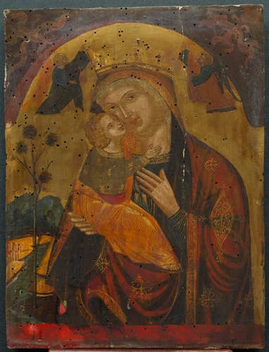 Virgin and Child by Unknown, painting, 1400-1499