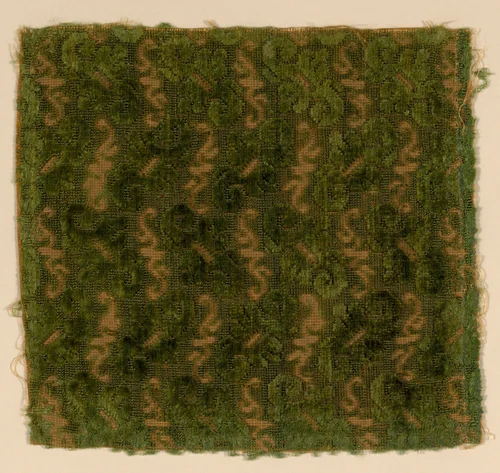 Fragment by Italy, textile, 1601-1650