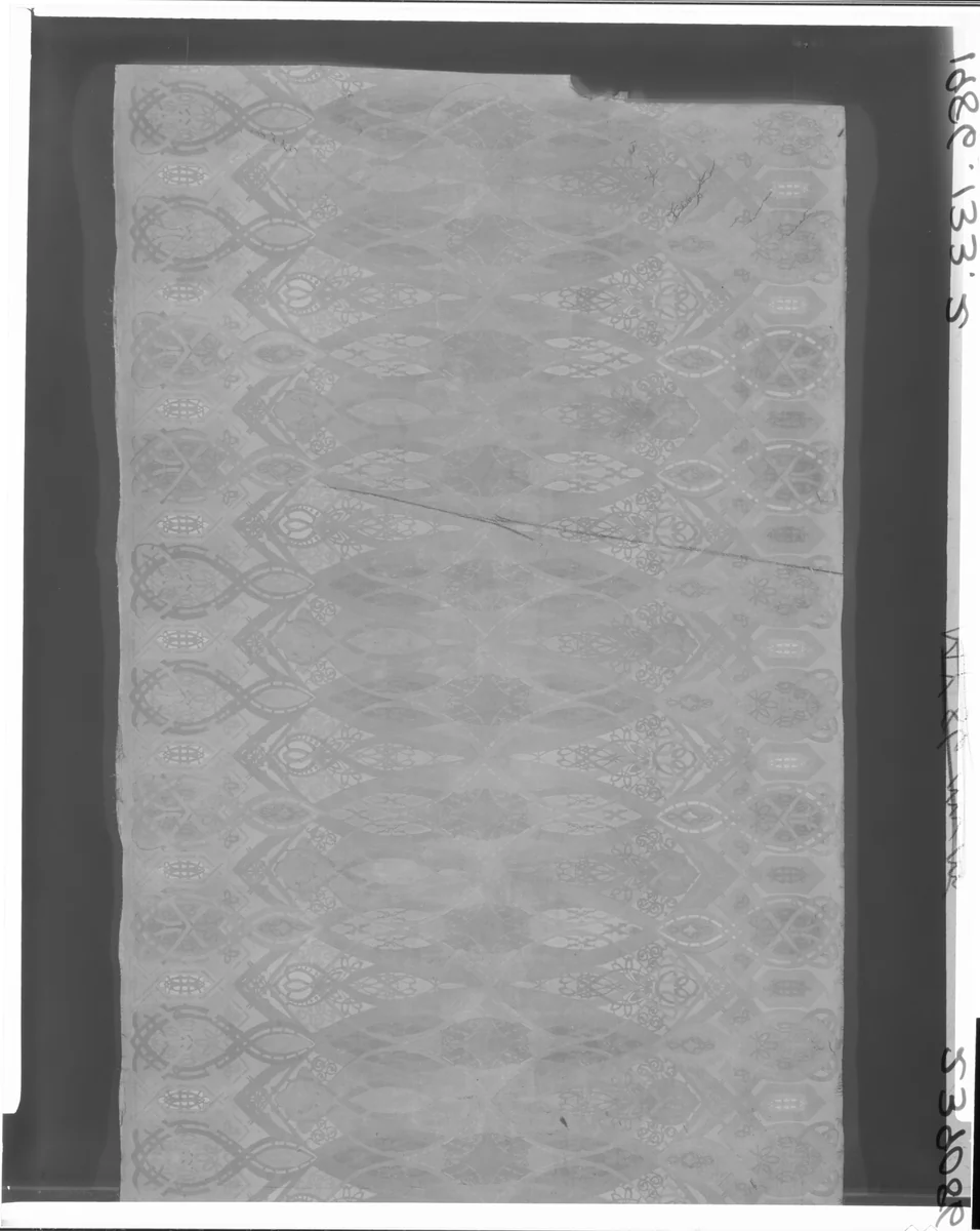 Stencil from Trading Room of the Chicago Stock Exchange, Chicago by Adler and Sullivan, artwork, 1893-1894