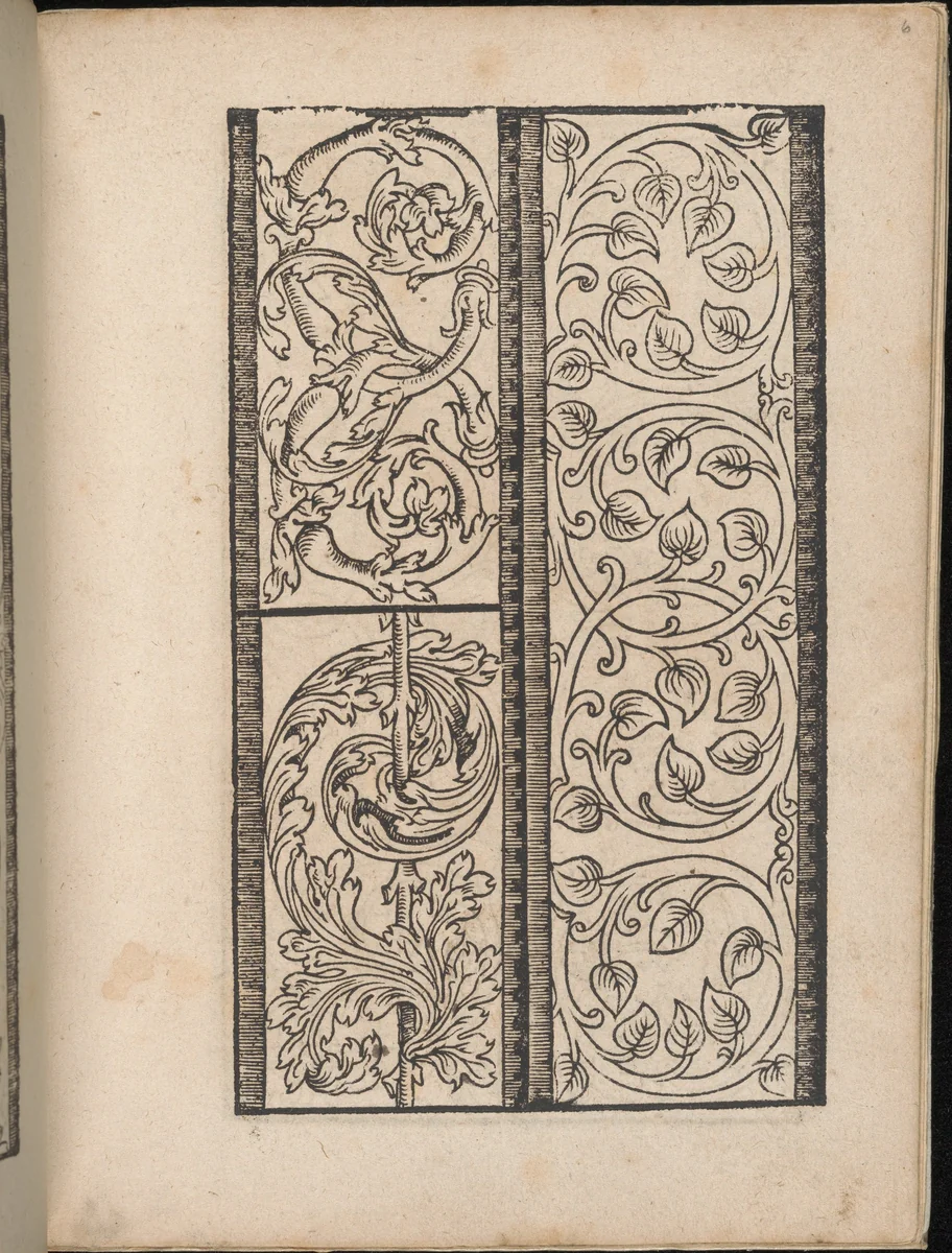 Ein new Modelbuch..., page 3 (verso) by Johann Schönsperger, book, 1524
