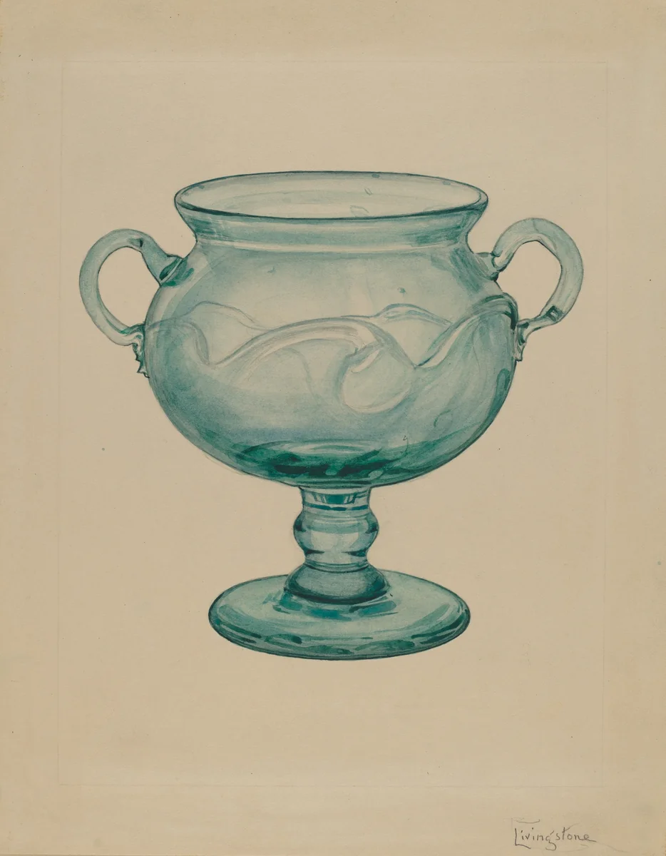 Sugar Bowl by Rolland Livingstone, index of american design, 1940