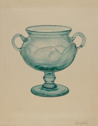Sugar Bowl by Rolland Livingstone, index of american design, 1940