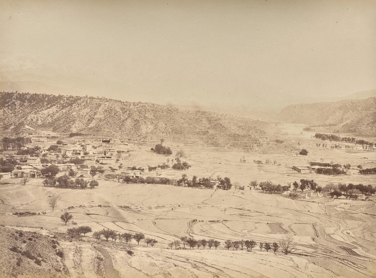Ali Keyl, Pewar Kotal by John Burke, photograph, 1878-1880
