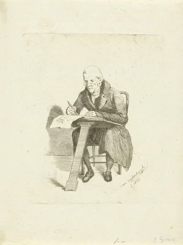 Tekenaar by Johannes van Cuylenburgh, print, 1815