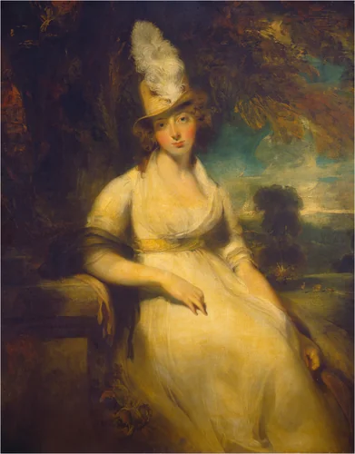 Mrs. Robert Blencowe by Sir Thomas Lawrence, painting, 1792