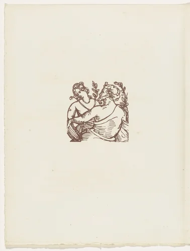 Vignette (folio 10 verso) from Les Amours (The Loves) by Émile Bernard, illustrated book, 1915