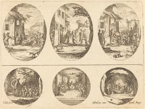 Mysteries of the Passion by Jacques Callot, print, 1631