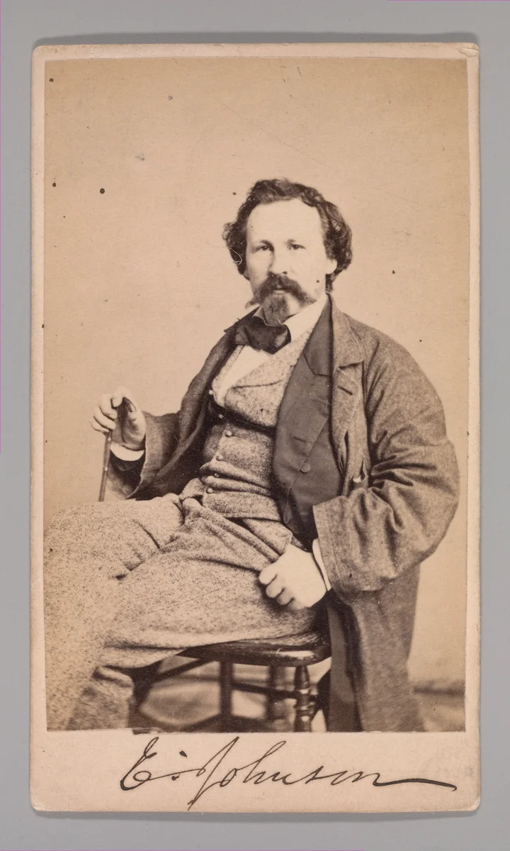 [E. Johnson] by George Gardner Rockwood, photograph, 1860-1869