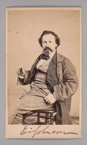 [E. Johnson] by George Gardner Rockwood, photograph, 1860-1869