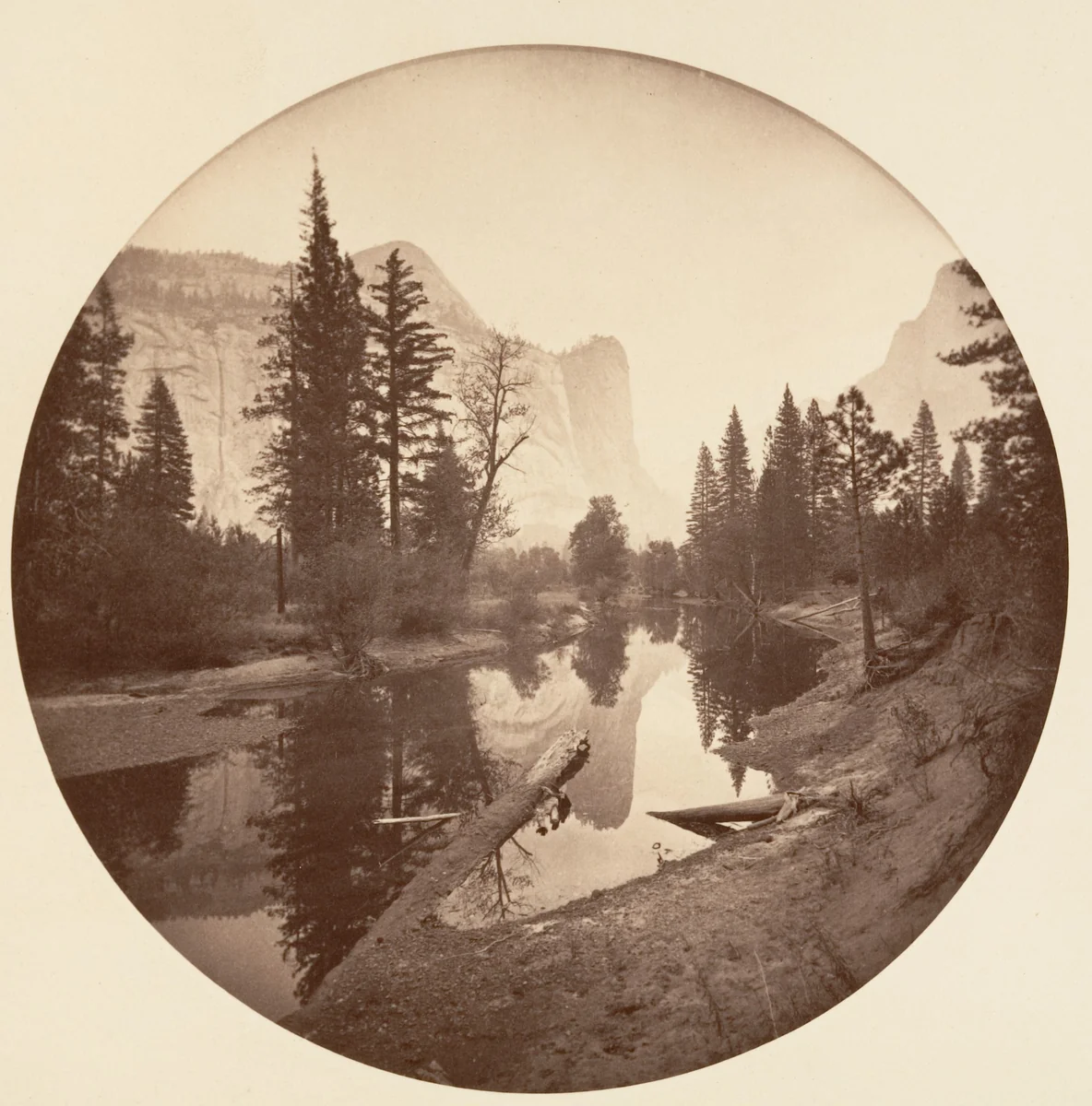 [Yosemite National Park, California] by Carleton E. Watkins, photograph, 1876-1880