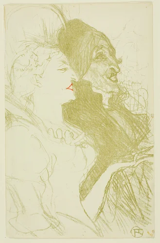 Carnival by Henri de Toulouse-Lautrec, print, 1894