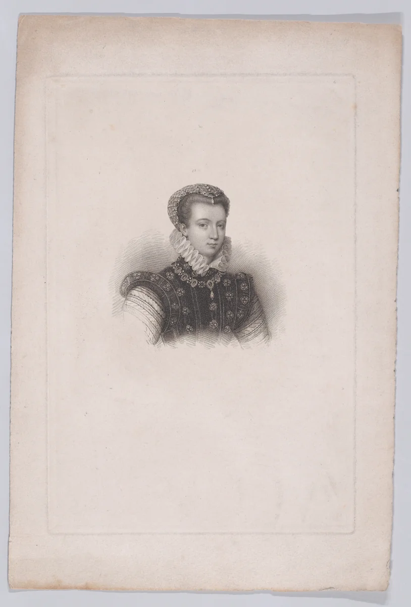 Mary, Queen of Scots by William Bond, print, 1822