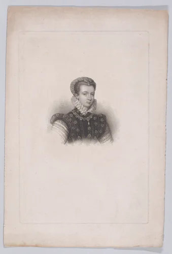 Mary, Queen of Scots by William Bond, print, 1822