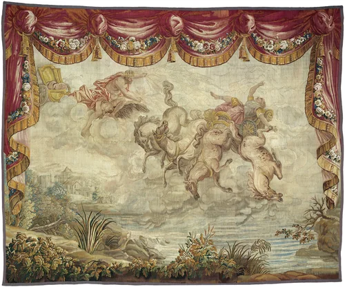 The Fall of Phaeton by Antonio Tempesta, textile, 1776-1800