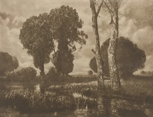 An Der Amper by Hugo Henneberg, photograph, 1902