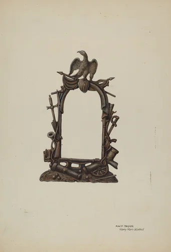 Picture Frame by Robert Taylor, index of american design, 1938