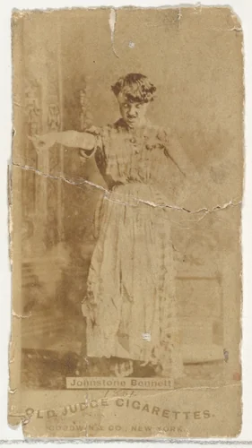 Joanstone Bennett, from the Actors and Actresses series (N171) for Old Judge Cigarettes by Goodwin & Company, photograph, 1886-1890