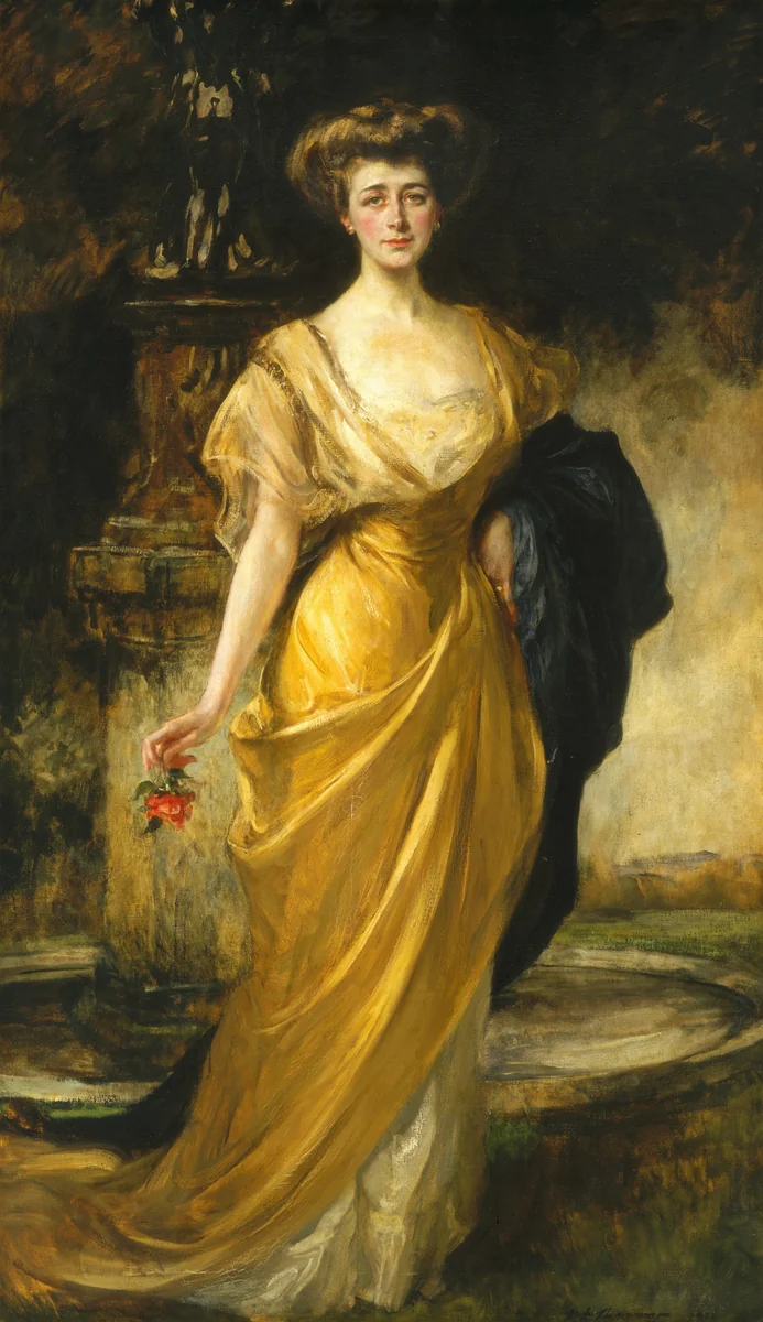 Nora McMullen Mellon (Mrs. Andrew W. Mellon) by James Jebusa Shannon, painting, 1910