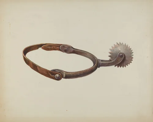 Spur by Gerald Transpota, index of american design, 1936