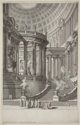 Tempio antico by Giovanni Battista Piranesi, print, 1748-1749