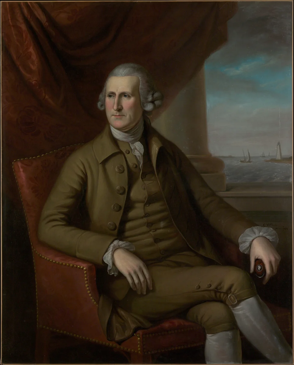 Thomas Willing by Charles Willson Peale, artwork, 1782