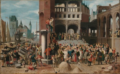 Ecce homo by Brunswijkse Monogrammist, painting, 1525-1535