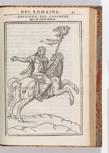 Discours de la Religion des Anciens Romains... Discours sur la Castramentation et Discipline Militaire des Anciens Romains... by Guglielmo Du Choul, book, 1581