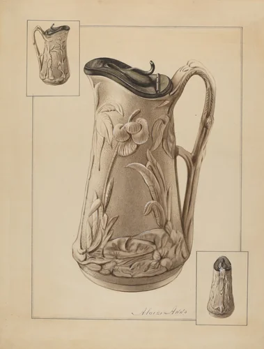 Syrup Jug by Anna Aloisi, index of american design, 1936