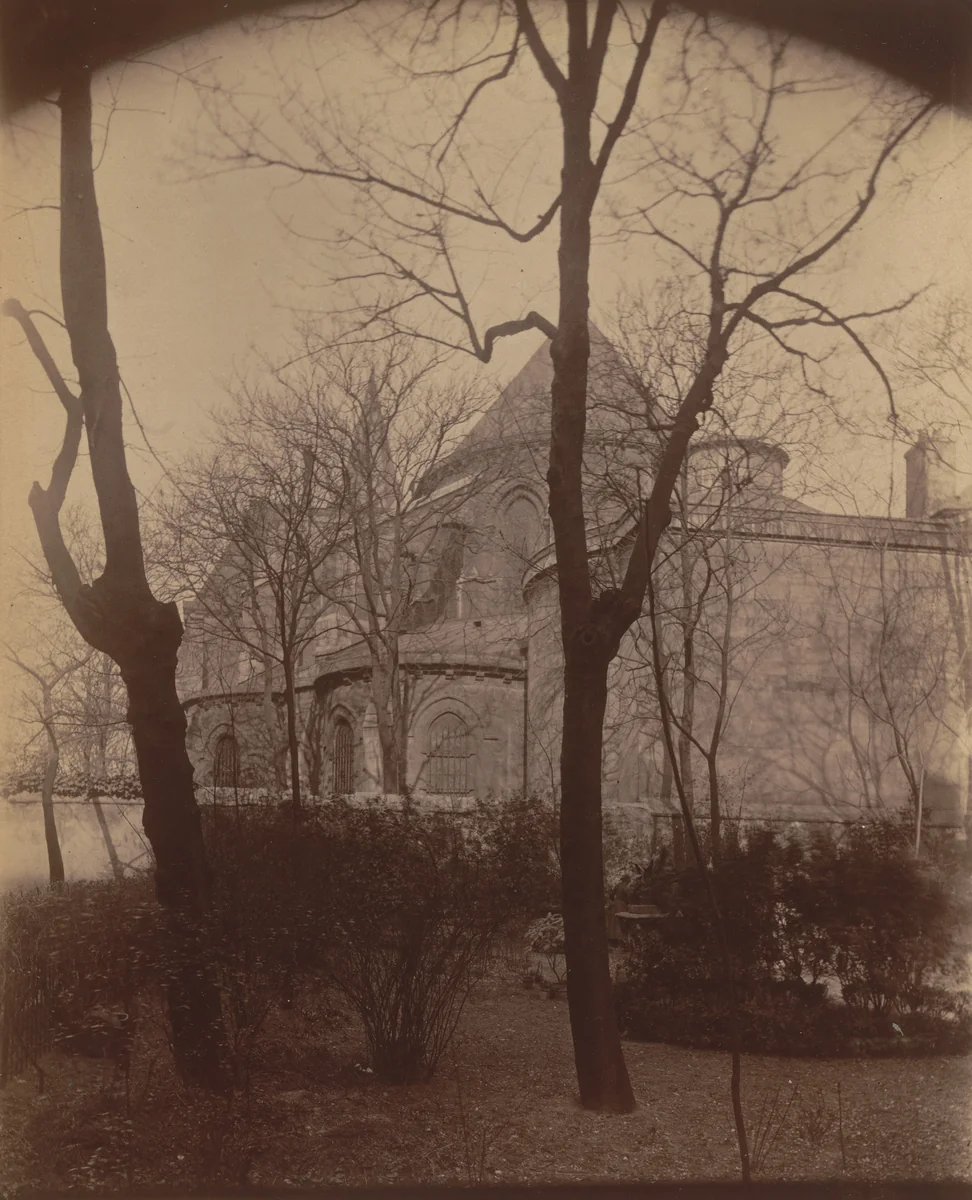Saint Germain des Prés by Eugène Atget, photograph, 1898