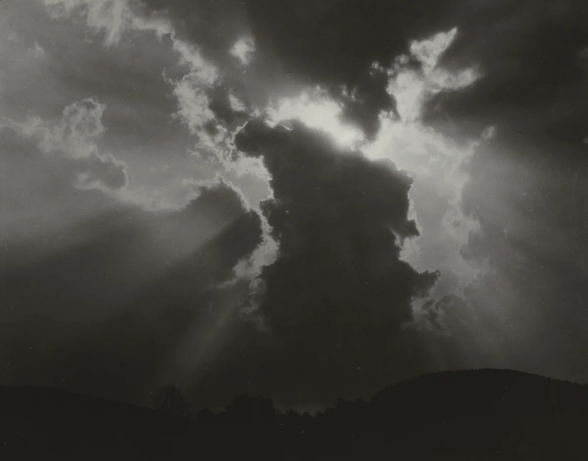 Songs of the Sky A9 by Alfred Stieglitz, photograph, 1923