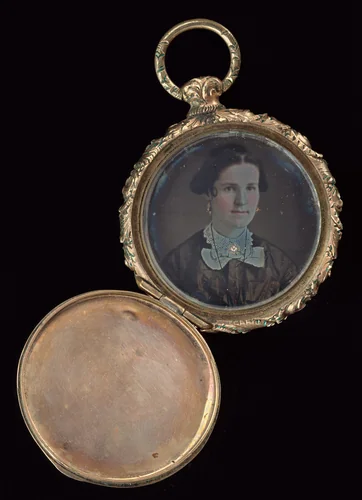 Portrait of a Man and a Woman by American 19th Century, photograph, 1845-1855