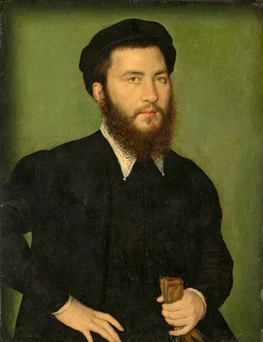 Portrait of a Man by Corneille de Lyon, painting, 1550-1560